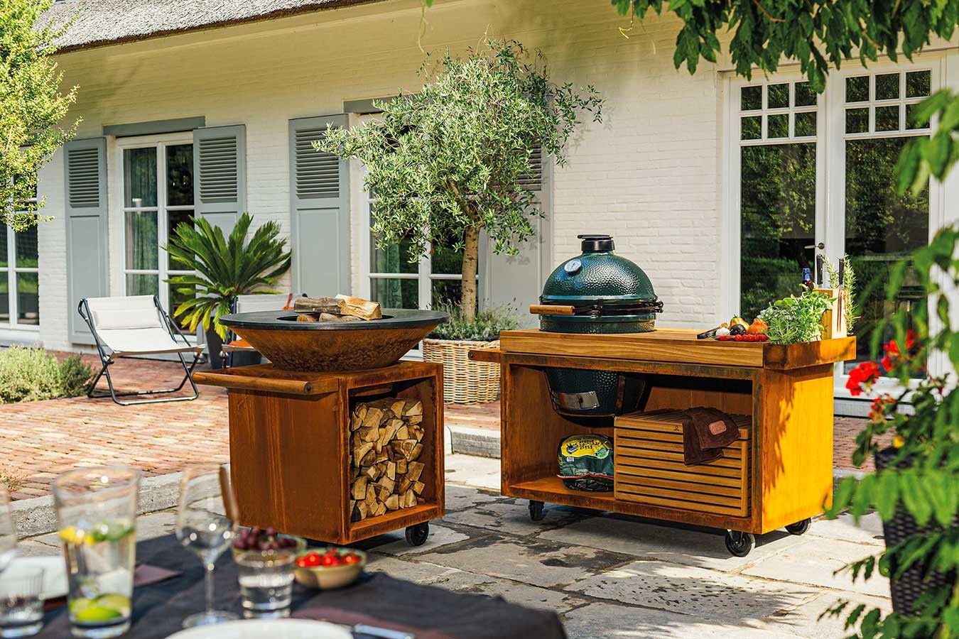 Ofyr Kocheinheit Classic Storage Corten 100 cm PRO