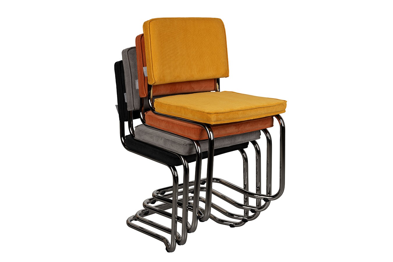 Freischwinger King Cord orange