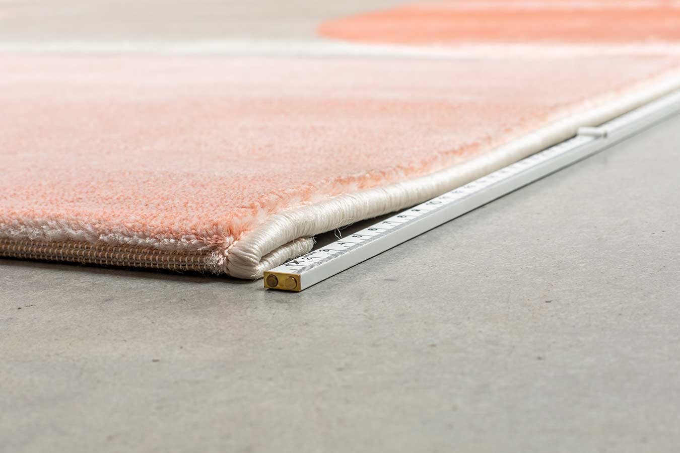 Teppich grau rosa 230 x 160cm
