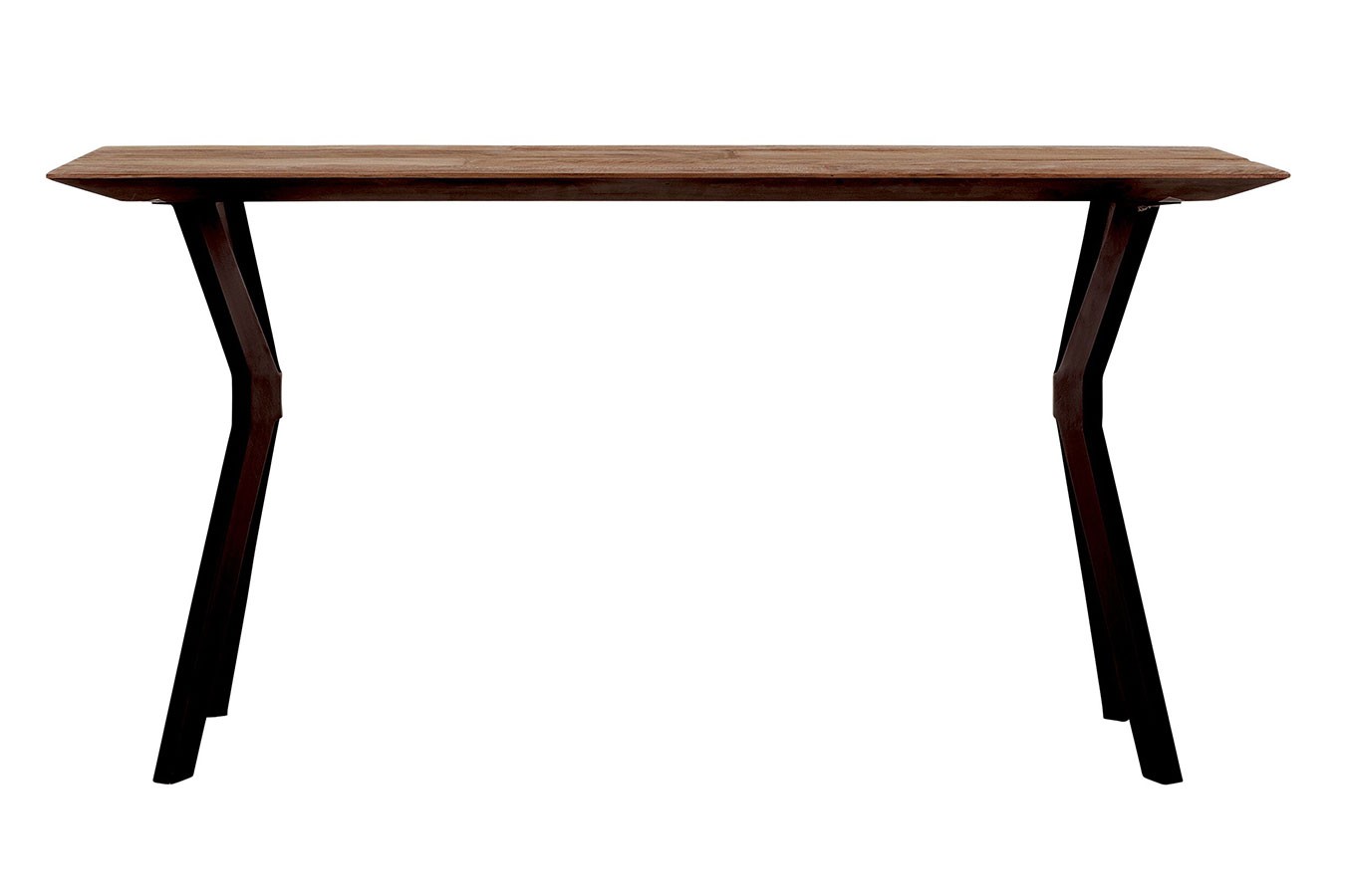 Schreibtisch Metropole Teak Metall B150 cm