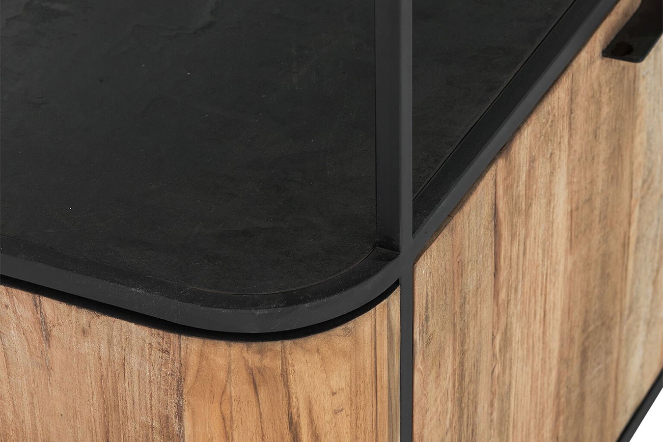 Bücherregal Soho Teak natur H 210 cm