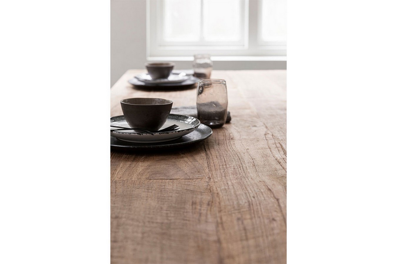 Tisch Metropole Teak Metall B 200 cm