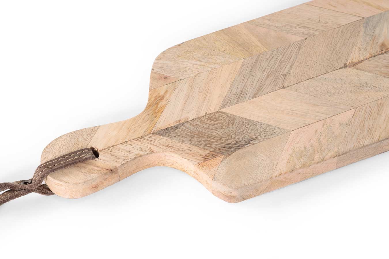 Schneidebrett Holz l 38 cm