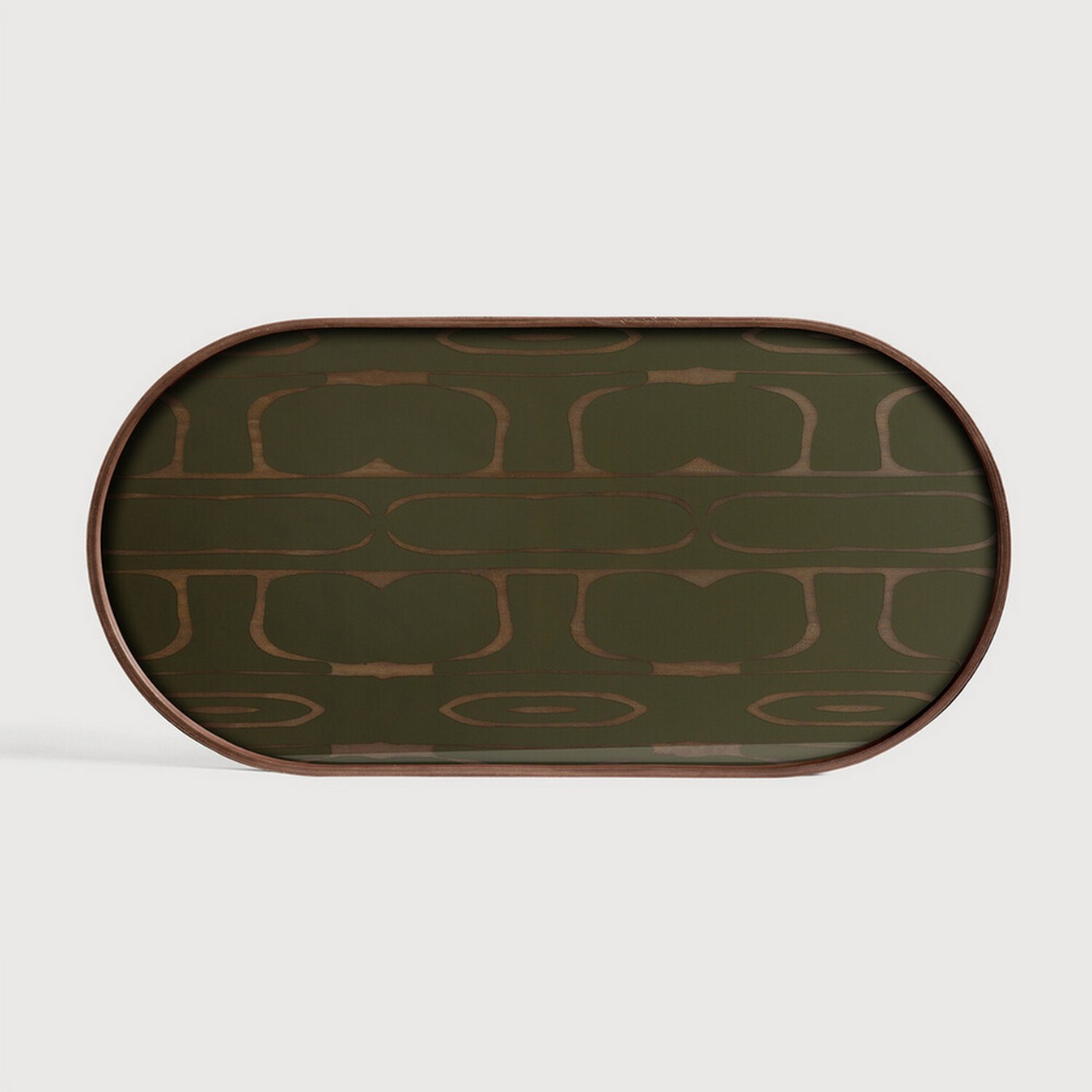 Tablett Second Nature oval gross