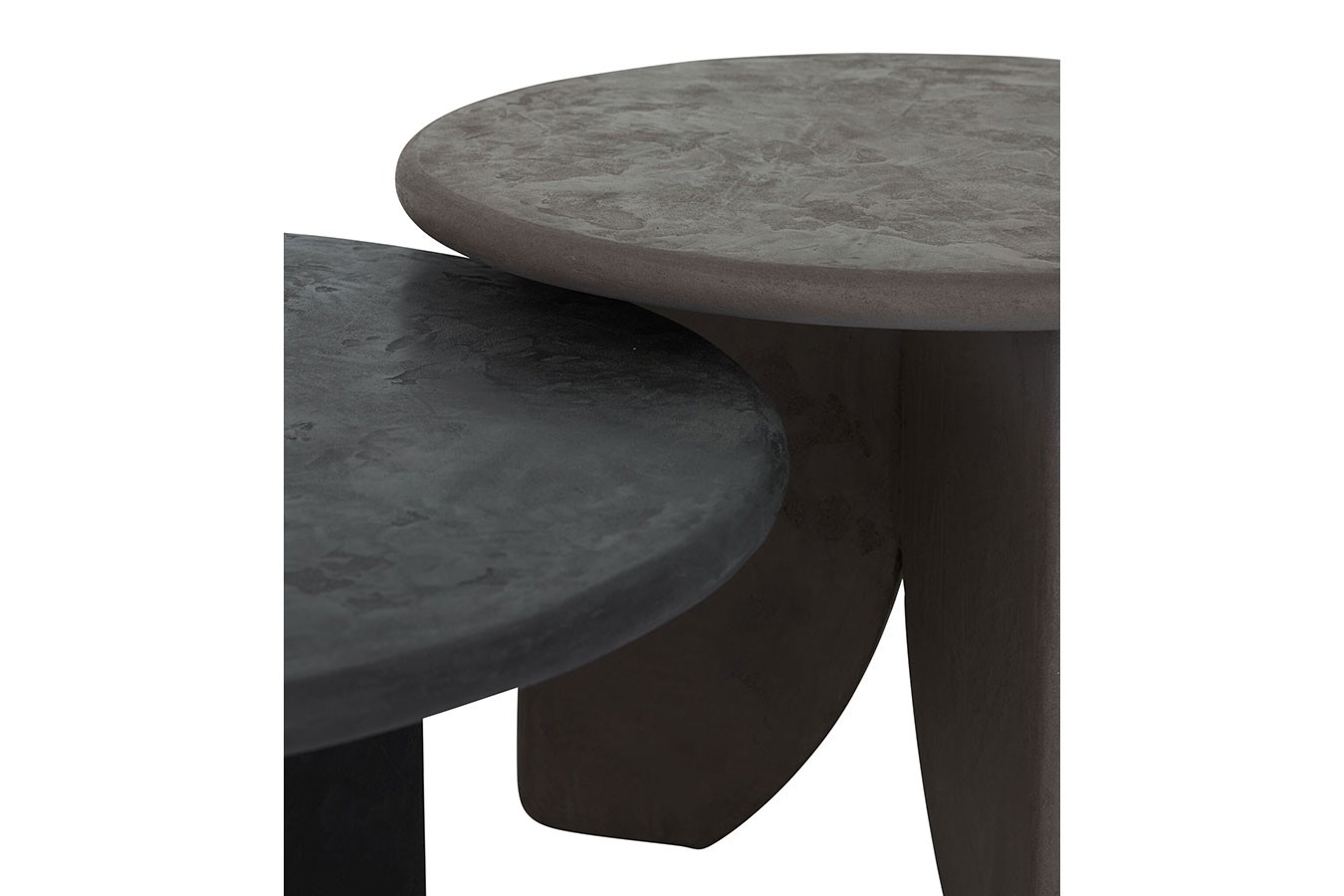 Couchtisch Set Melo Air Mortex schwarz