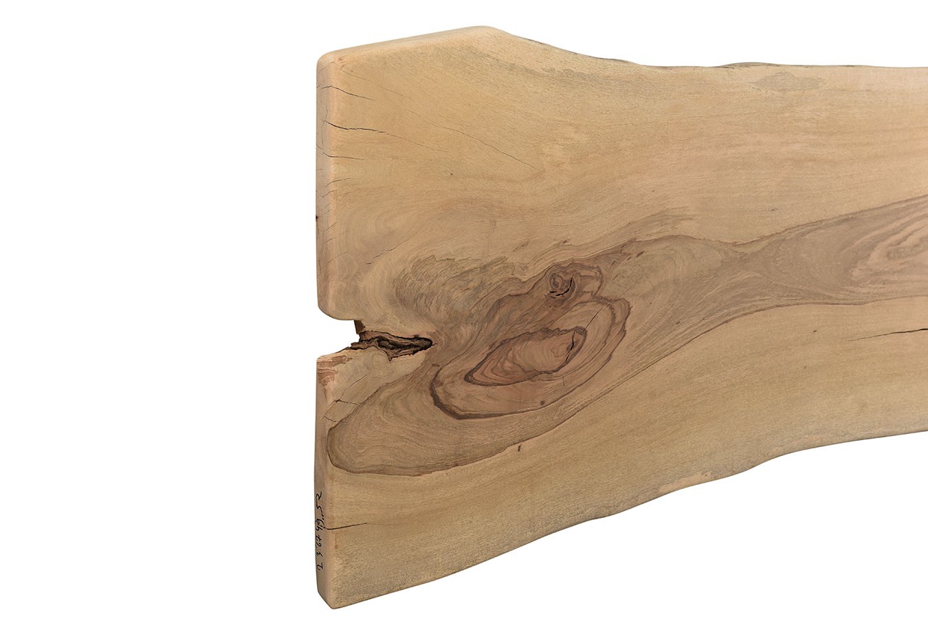Tischplatte Mangoholz Monolith 260x105 cm