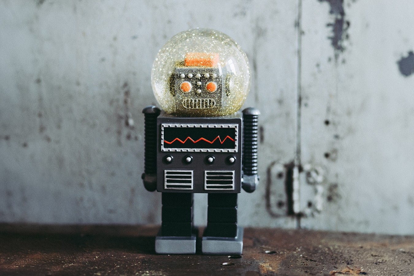 Dekofigur Summerglobe The Giant Robot
