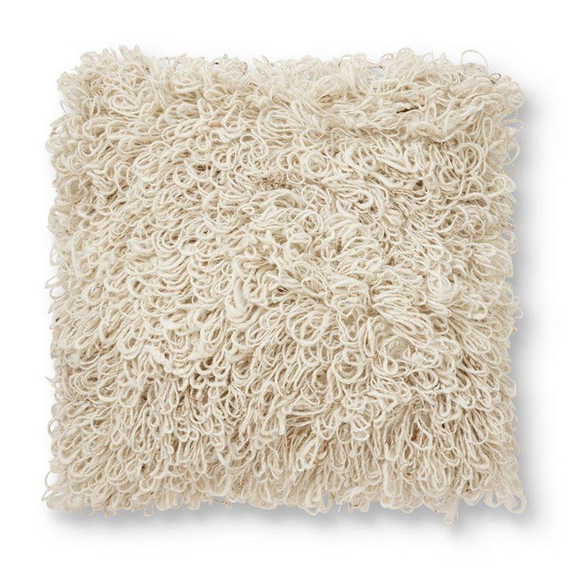 Kissenhülle Curly creme