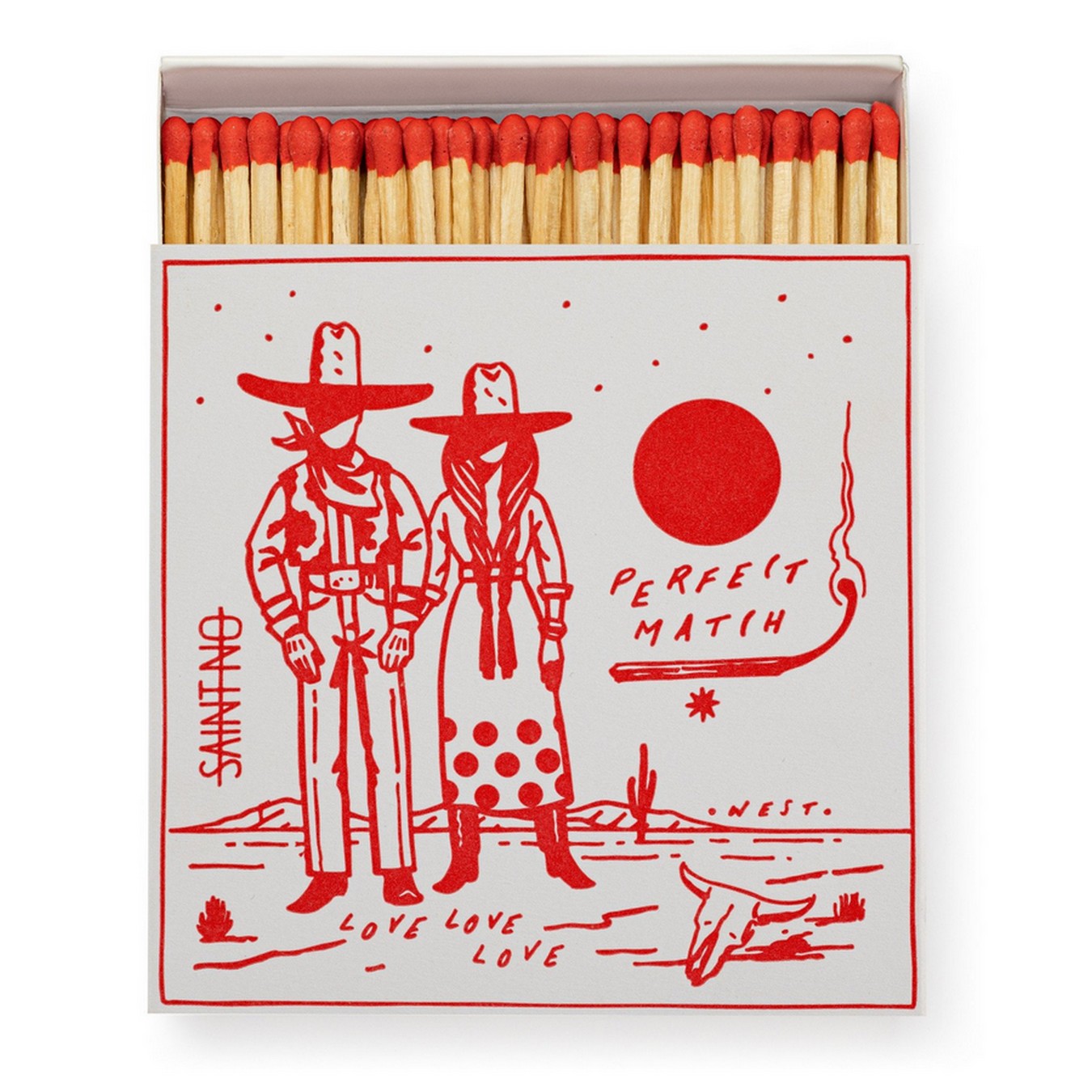 Medium Streichhölzer A Cowboy's Perfect Match