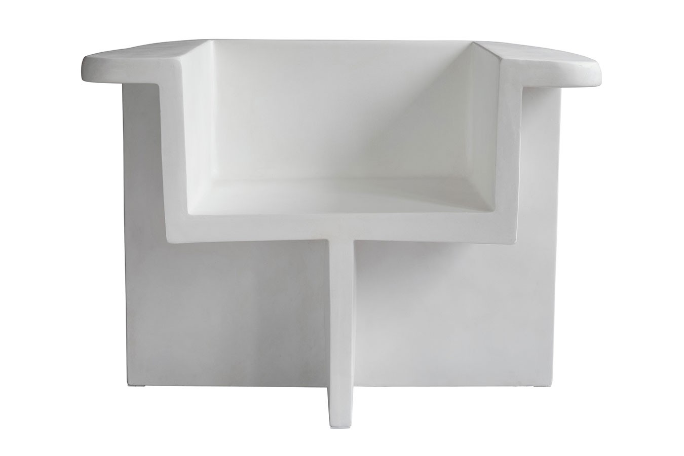 Lounge Sessel Brutus weiss