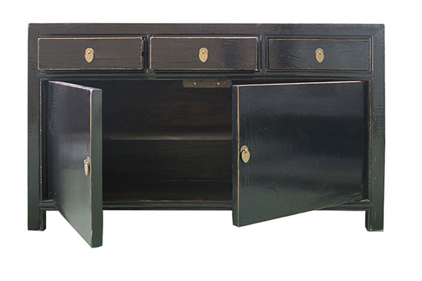 Sideboard schwarz 135 cm