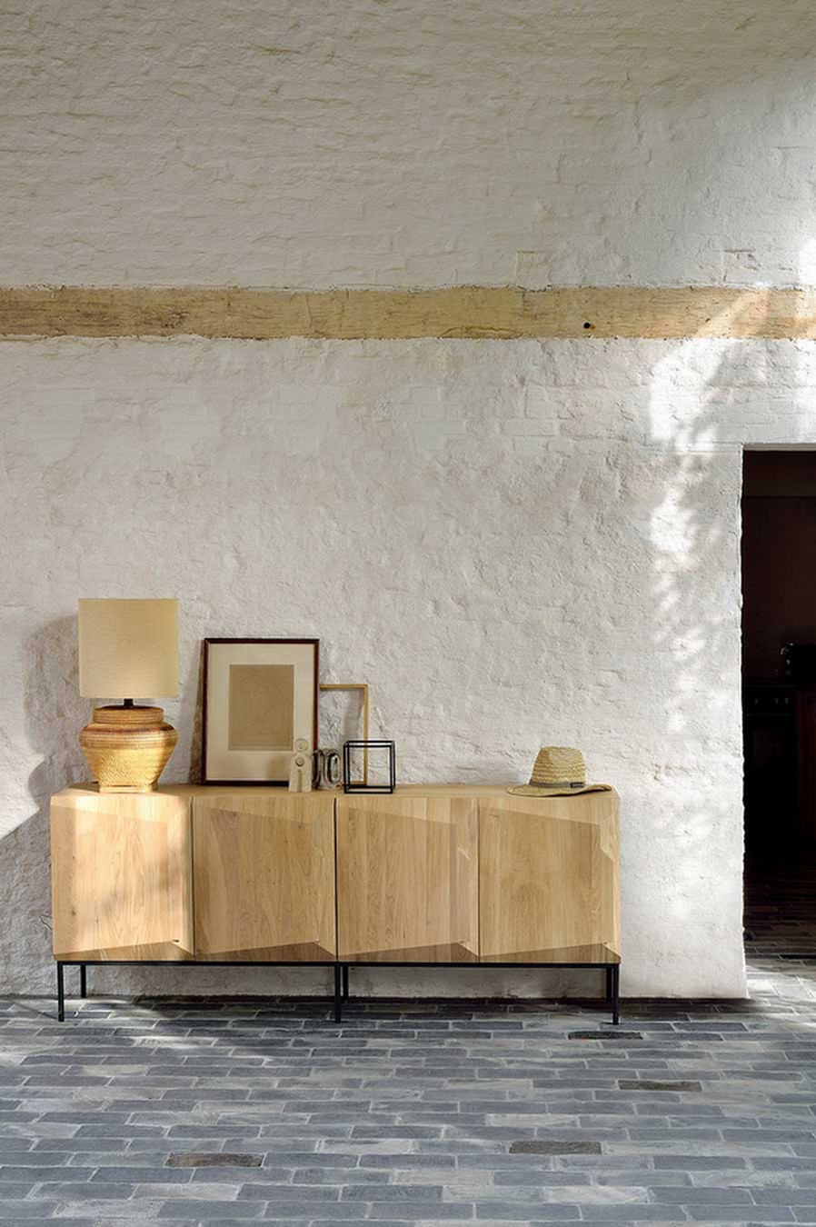 Sideboard Stairs Eiche natur B 200 cm