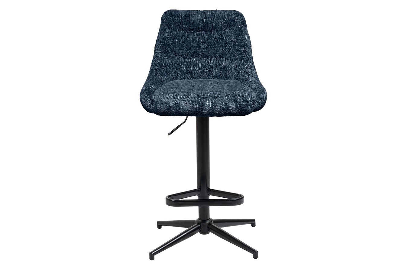 Barhocker Dexter Stoff grau