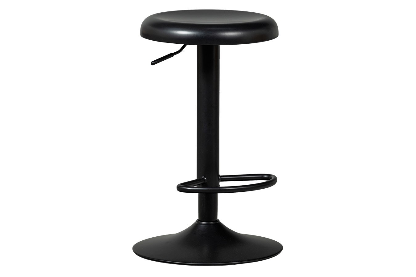 Barhocker Isa schwarz verstellbar