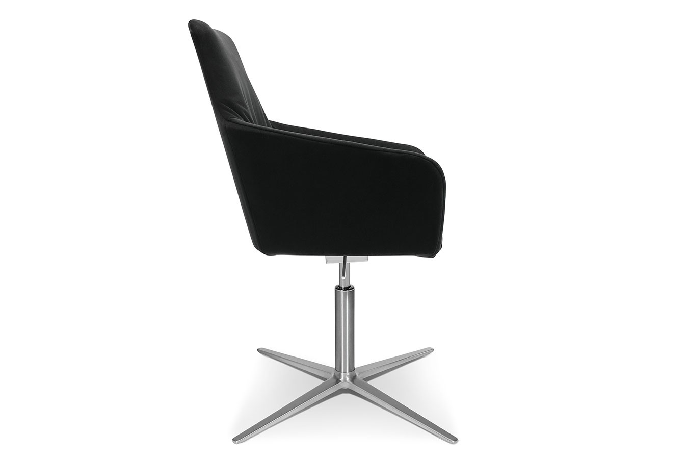 Drehsessel W-Cube 1 CLF Stoff schwarz