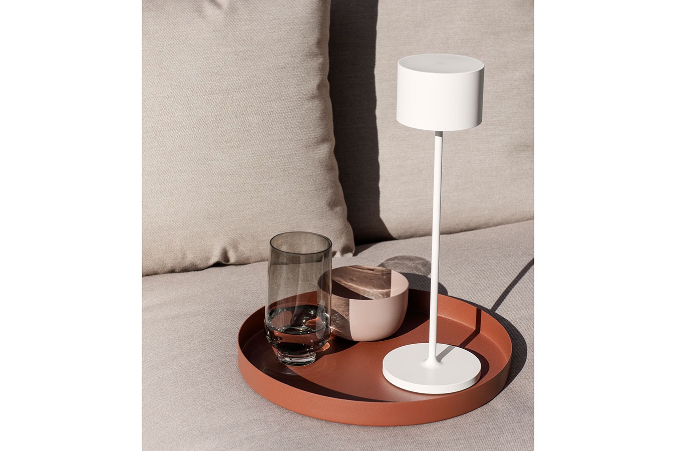 LED Tischleuchte Farol weiss