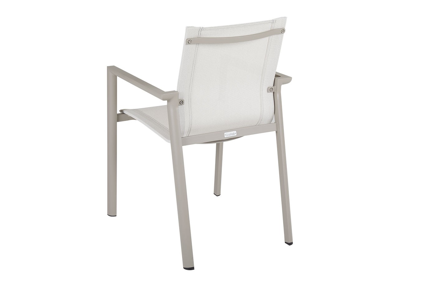 Gartenstuhl Delia khaki stapelbar