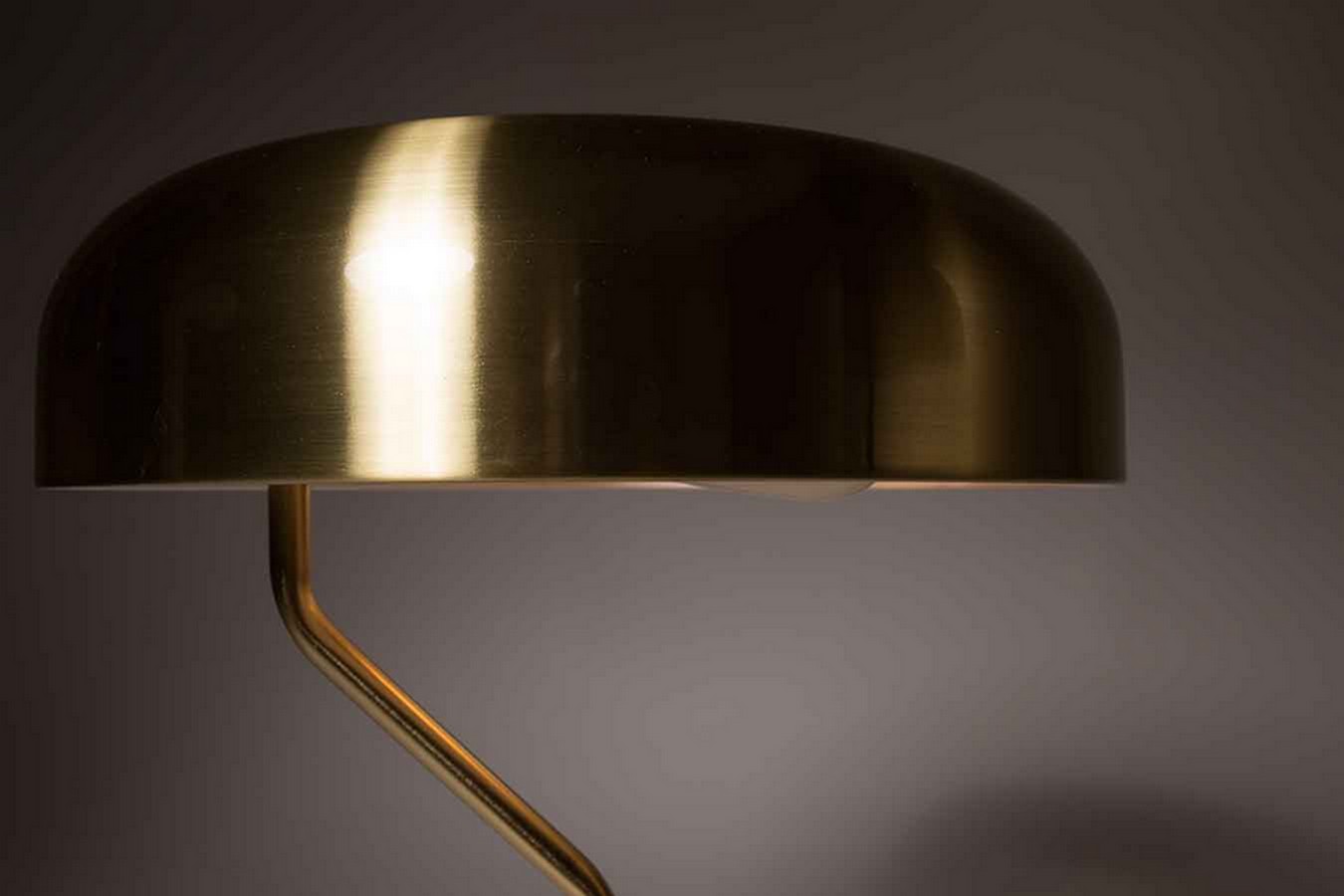 Tischlampe Eclipse Messing