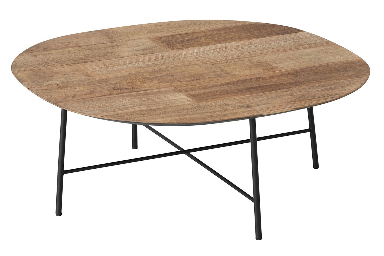Couchtisch Soho Teak rund natur D 35 cm