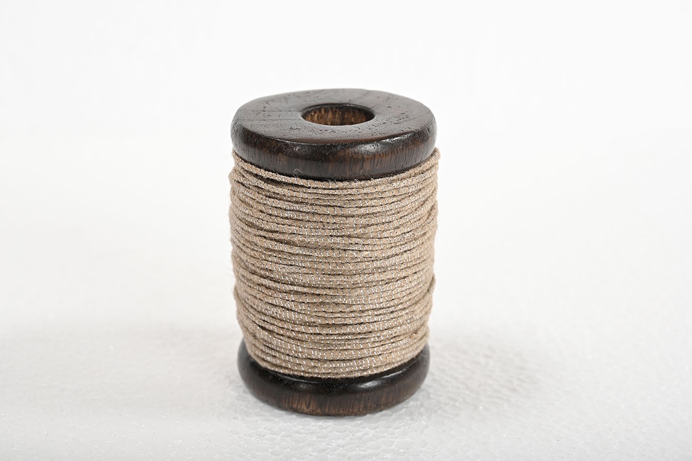 Jute-Lurex Band Ribbons 20m silber