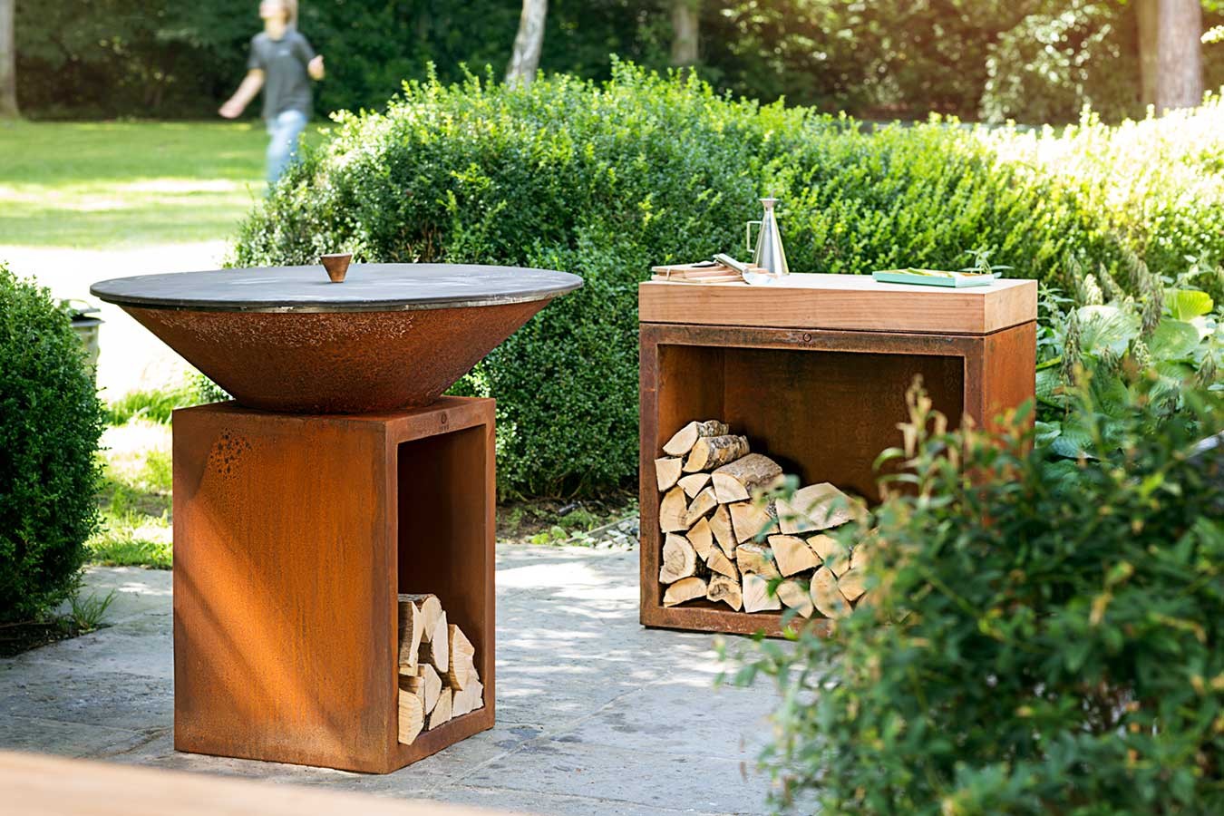 Ofyr Grill Classic Storage Corten 100 cm