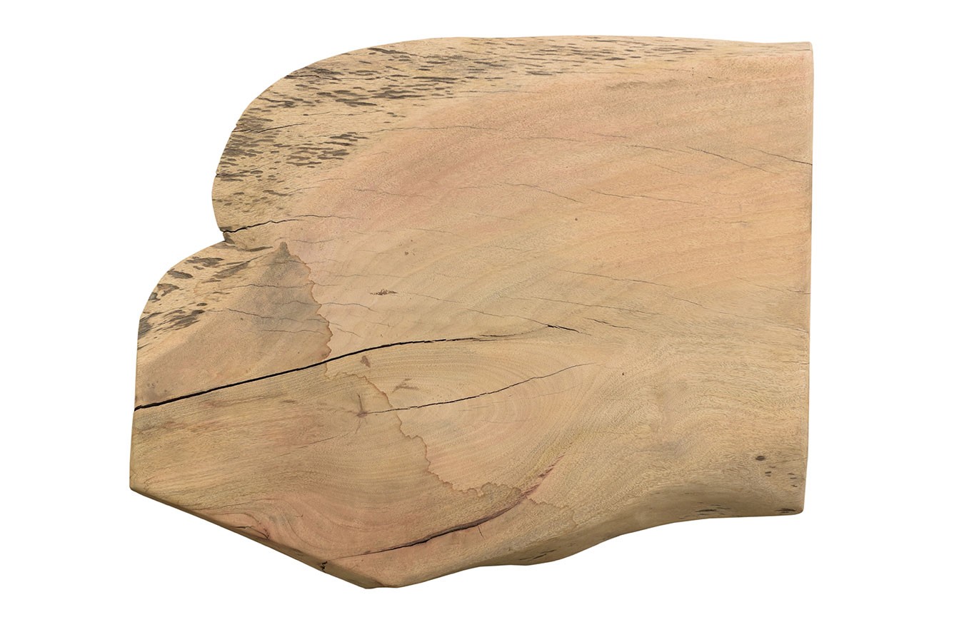 Tischplatte Mangoholz Monolith 82x68 cm