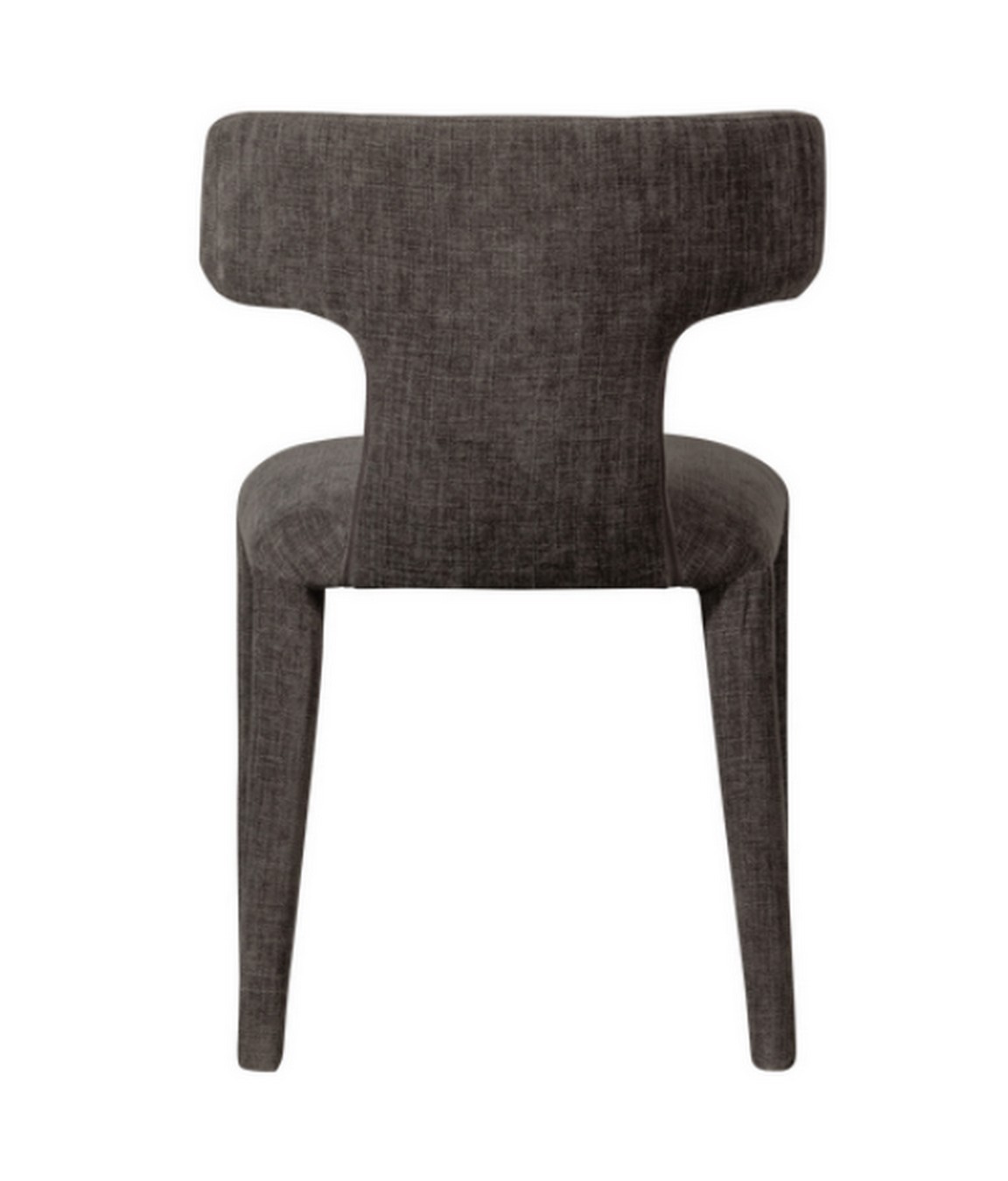 Designerstuhl Kermit Stoff graubraun