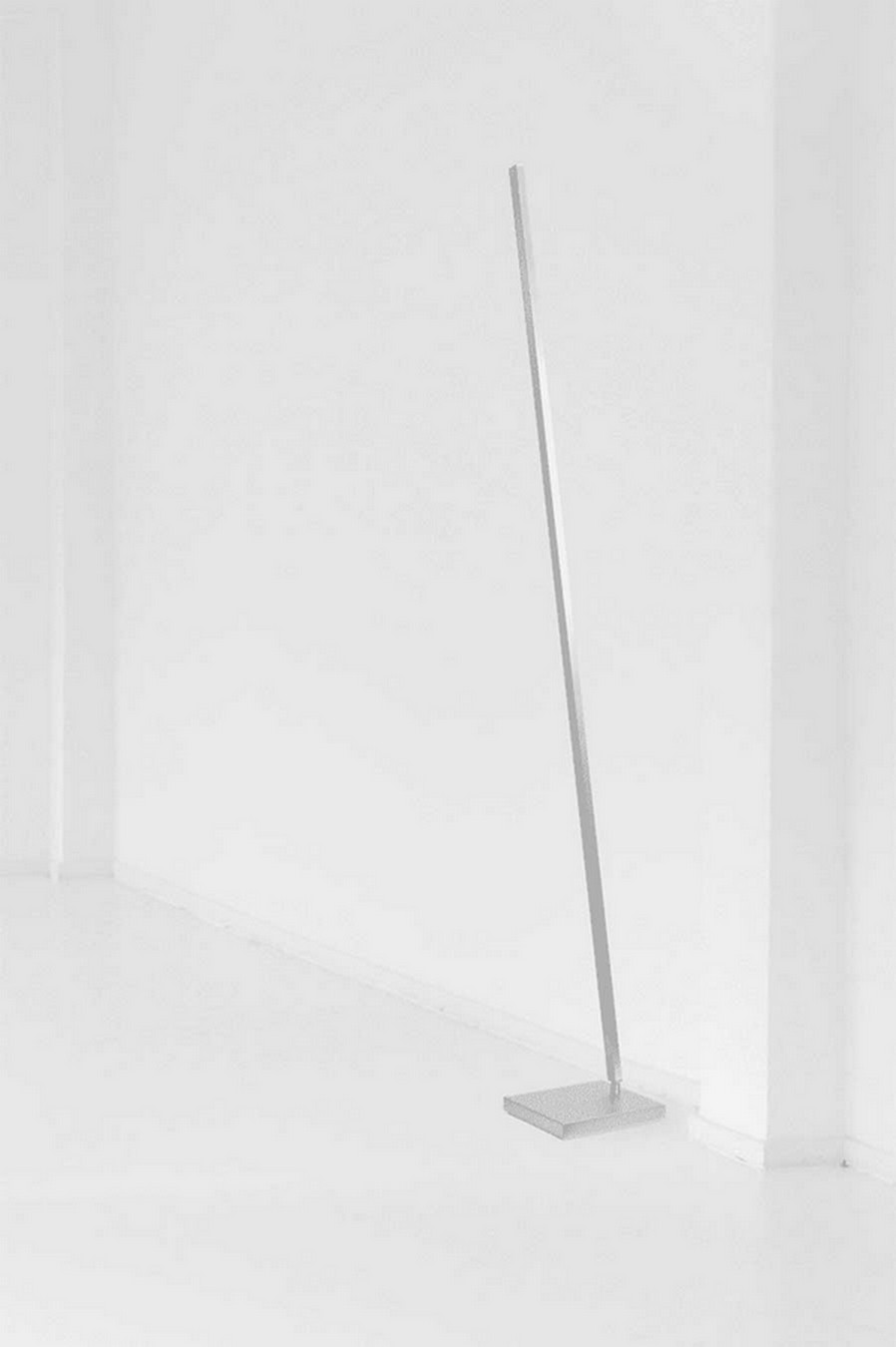Stehlampe Rame 2 nickel matt H 165cm