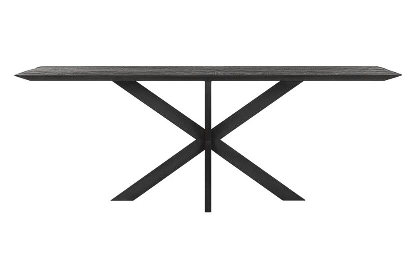Esstisch Timeless Black Teak schwarz B 210cm