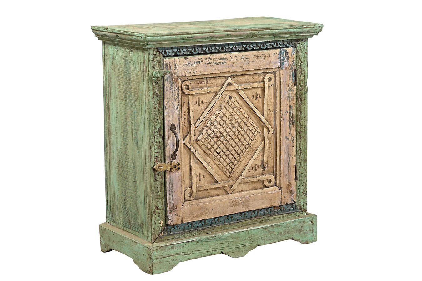 Beistellschrank Vintage grün