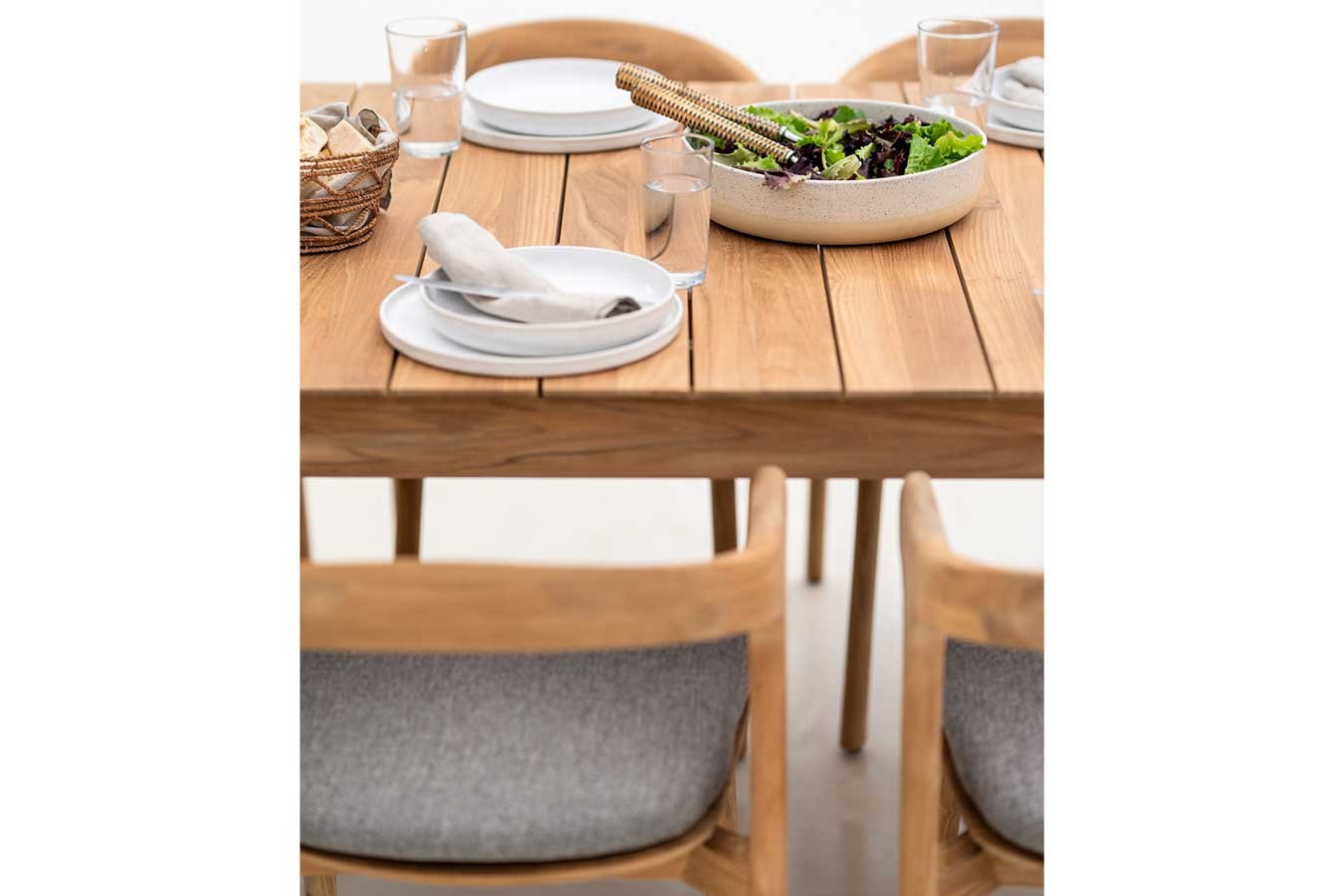 Outdoor Tisch Bok Teakholz 250 cm