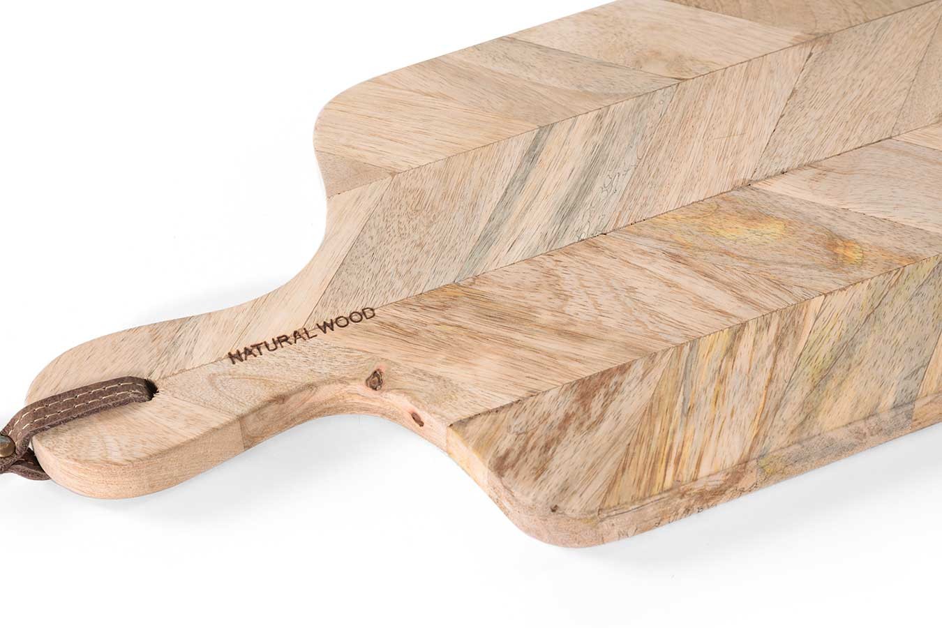 Schneidebrett Holz l 56 cm