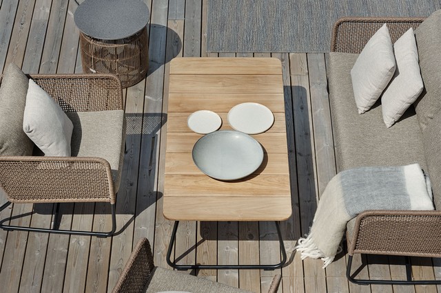 Outdoor Loungesessel Pors natur