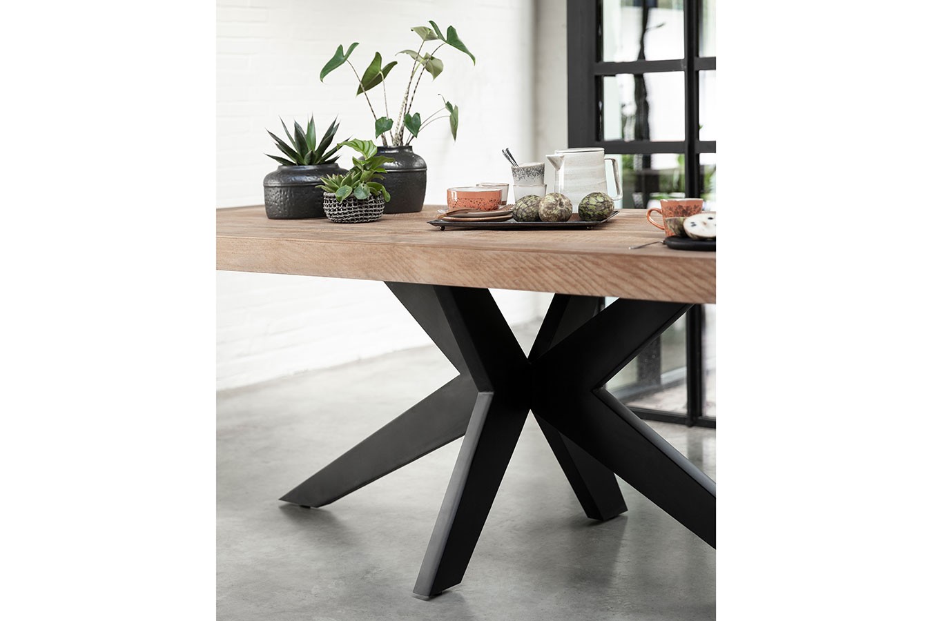 Esstisch Lincoln Teak natur B 260 cm
