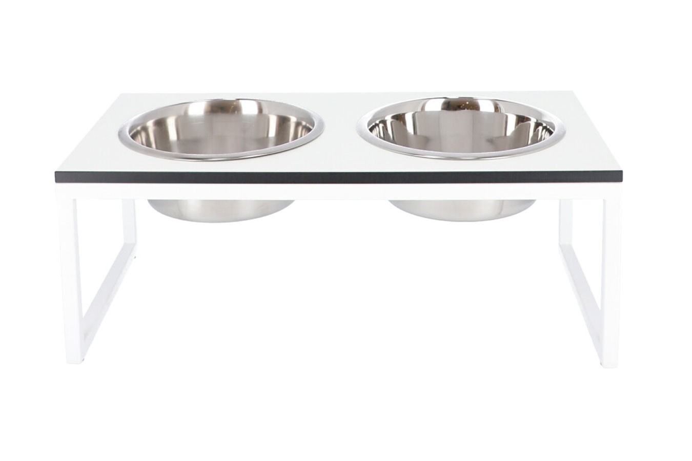 Hundenapf Dimo Design weiss weiss