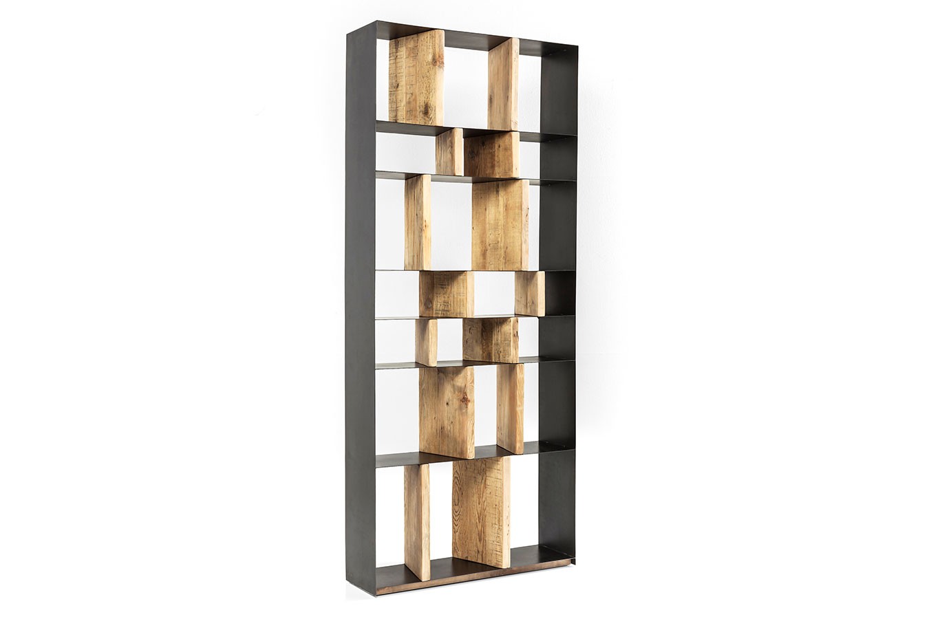 Regal Storm Holz/Metall 100*234*30 cm