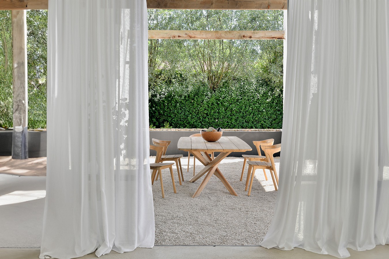 Outdoortisch Mikado Teak natur 240 cm