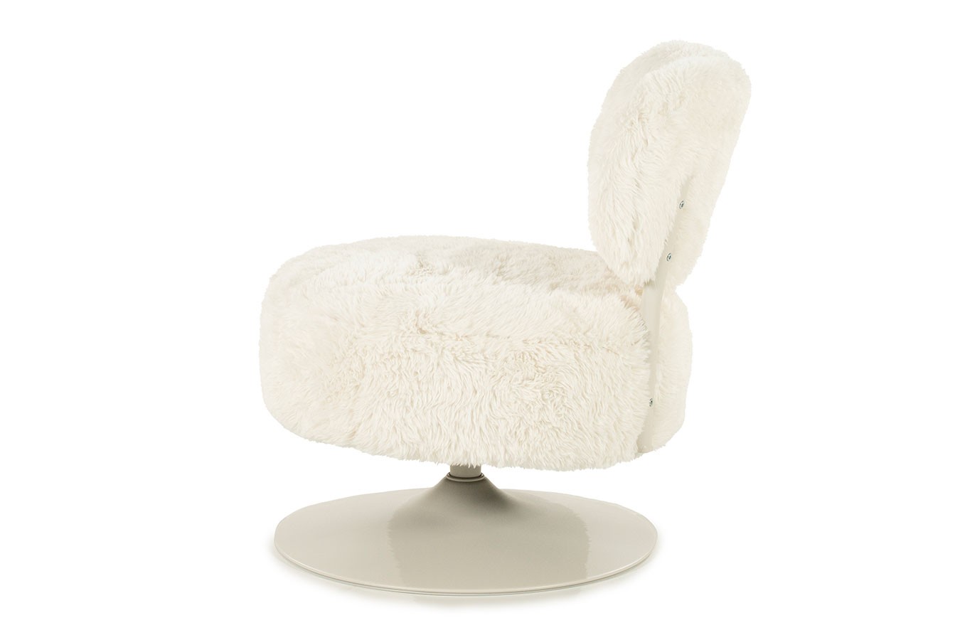 Drehsessel Furby Retro Look weiss