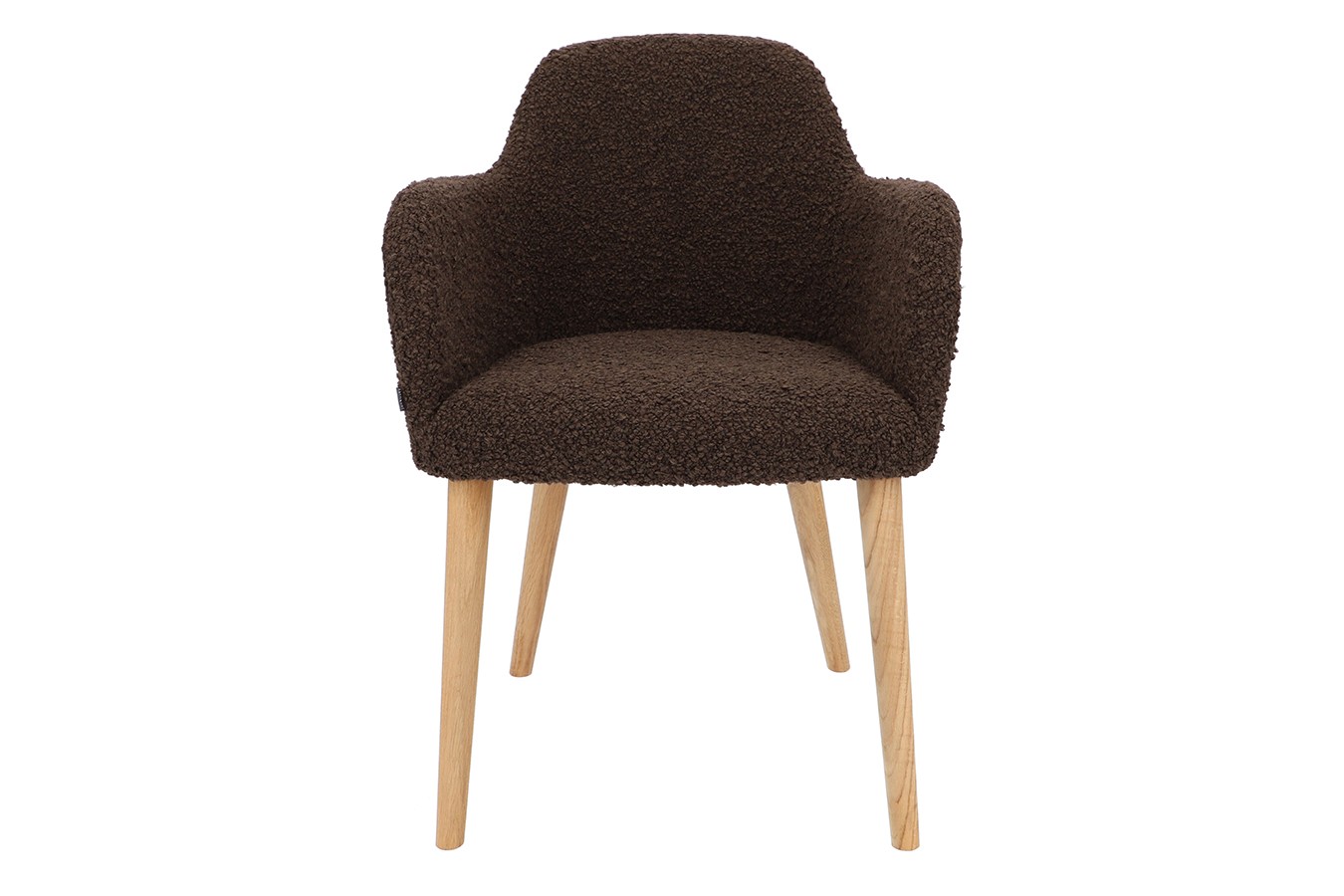 Sessel Flaminia Stoff braun