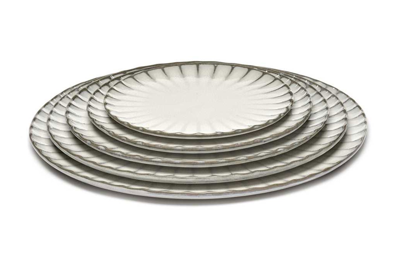 Essteller Steingut weiß D 15 cm
