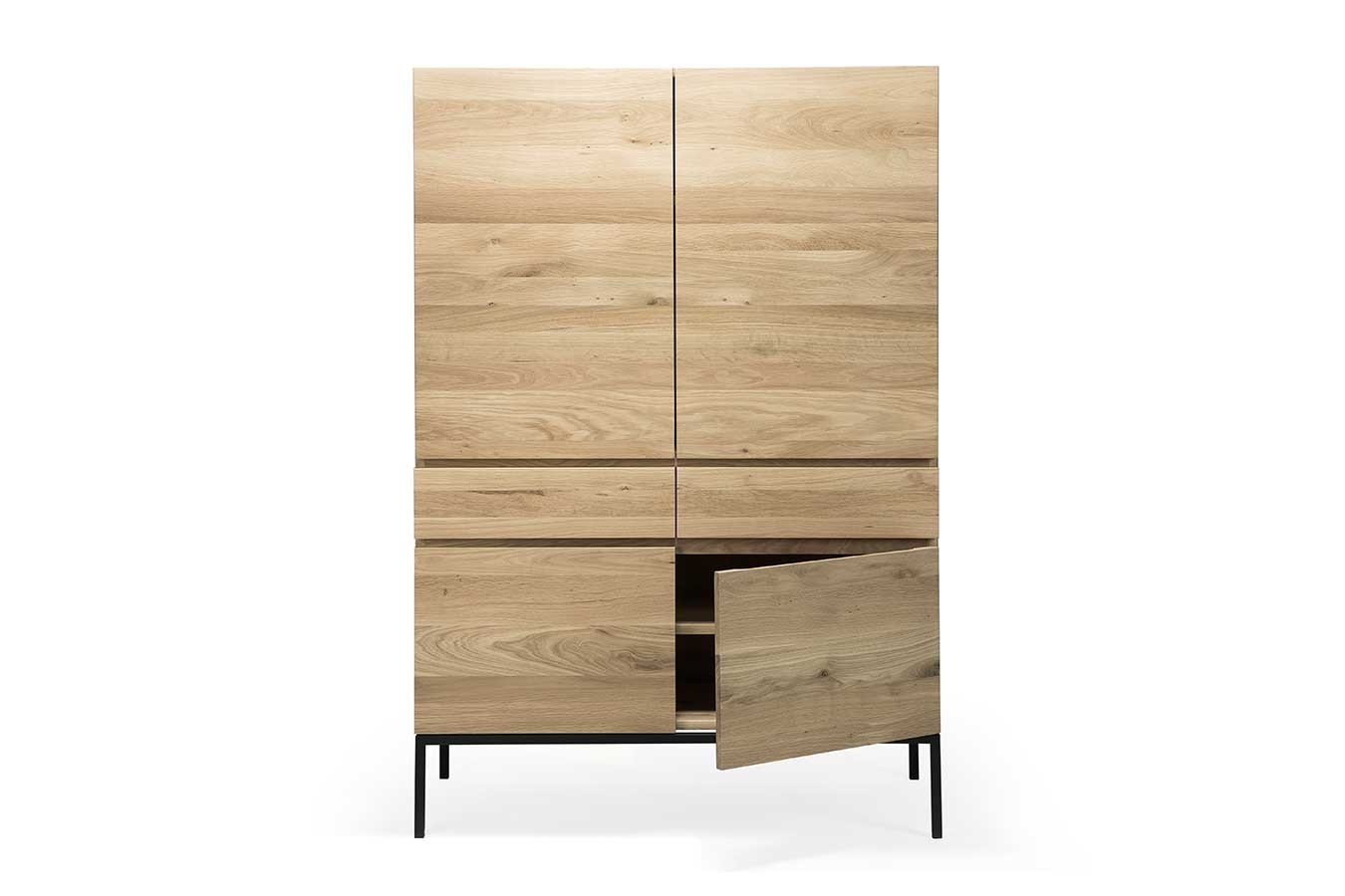 Schrank Ligna Eiche natur H 162 cm