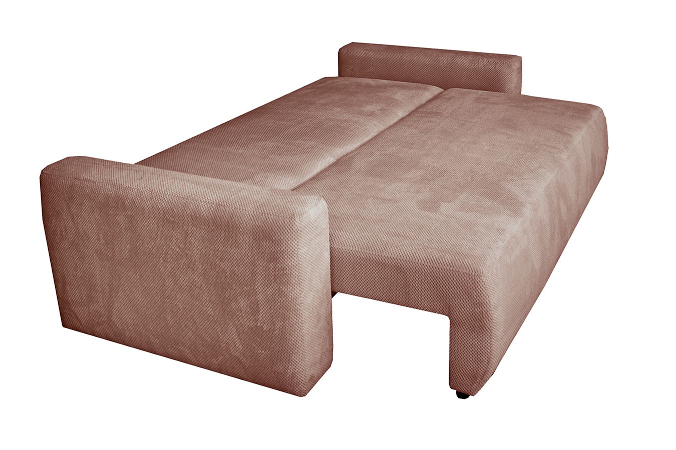 Schlafsofa Raven Stoff altrosa