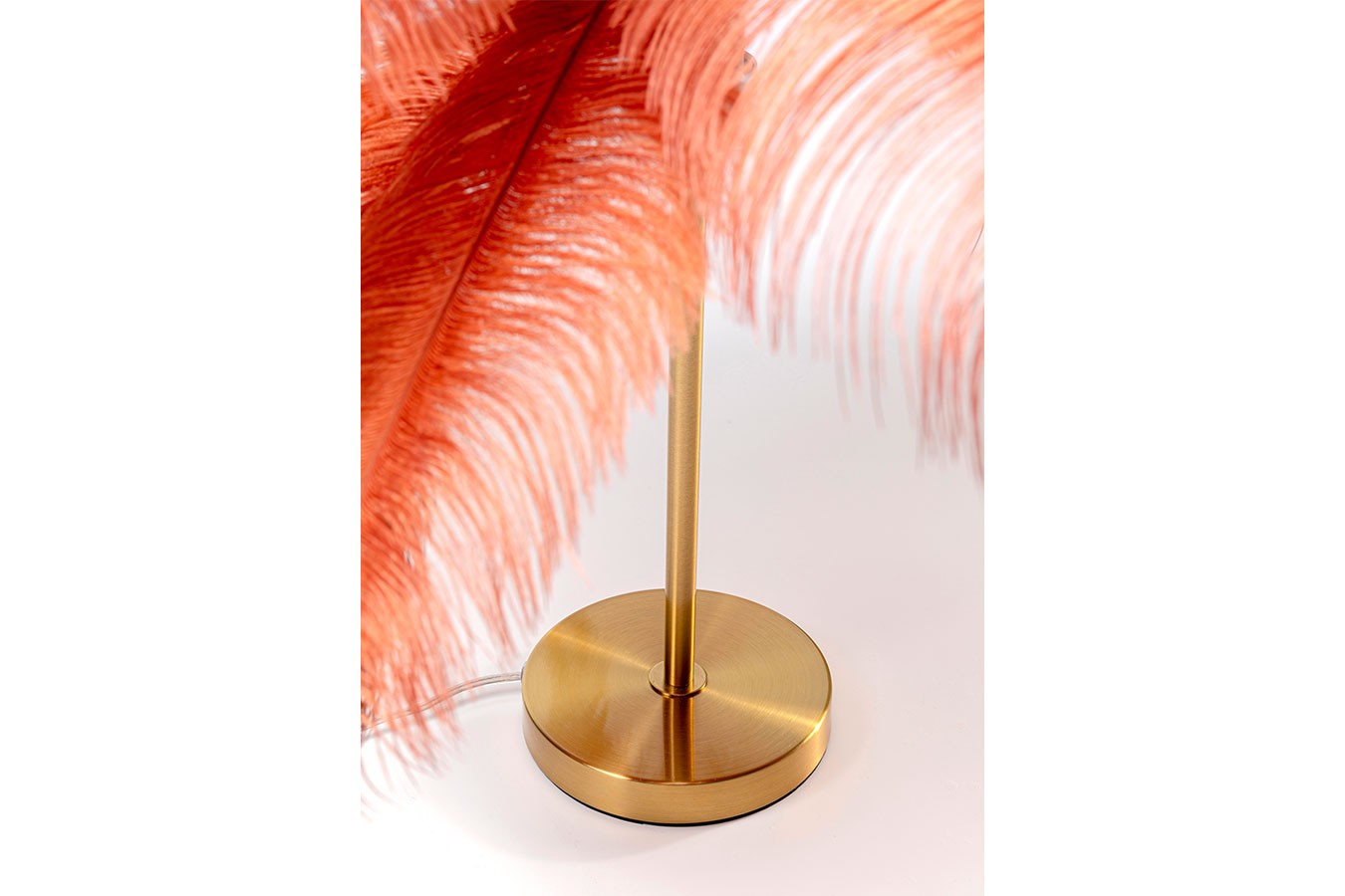 Tischlampe Feather Palm Rot