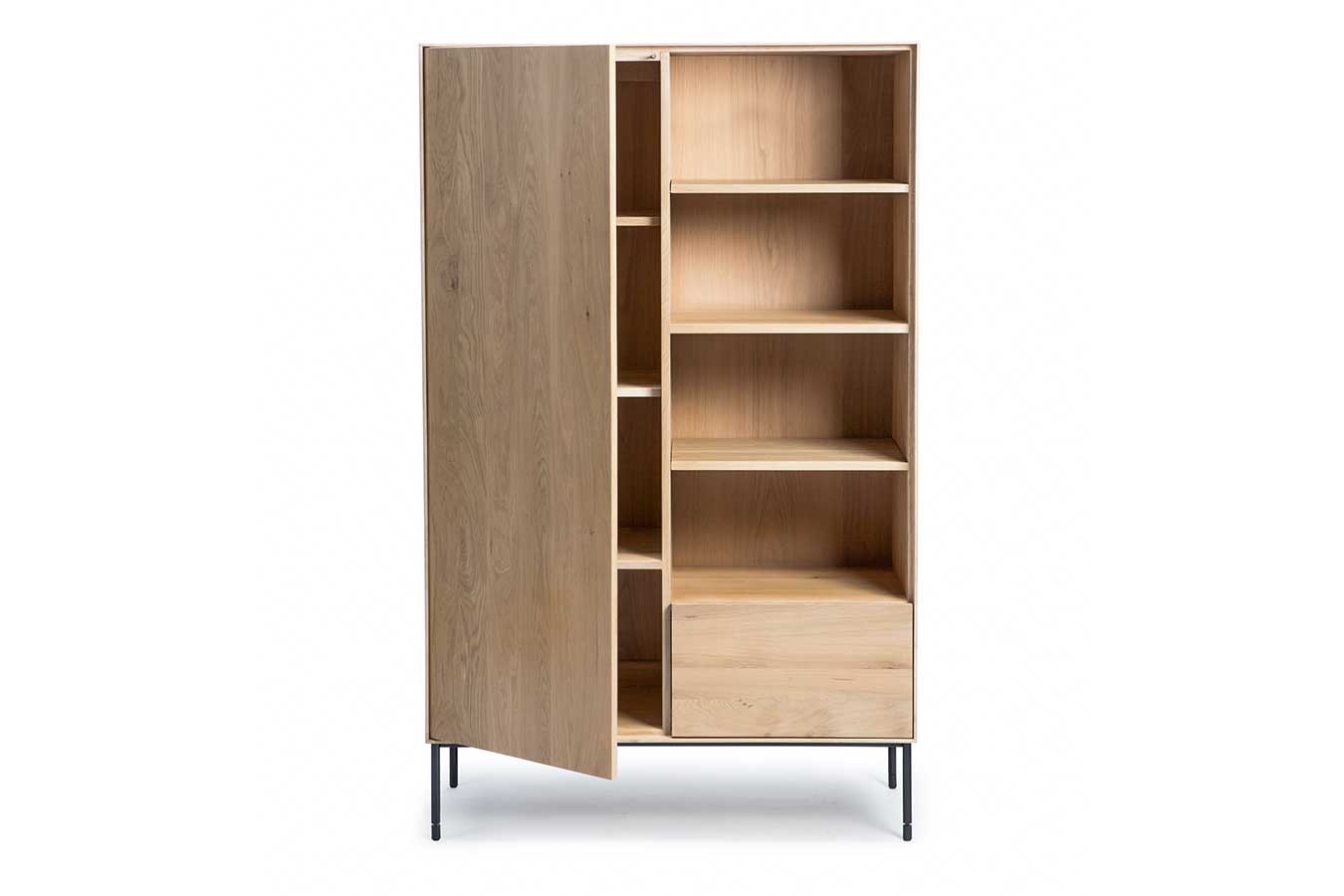 Schrank Whitebird Eiche natur H 178 cm