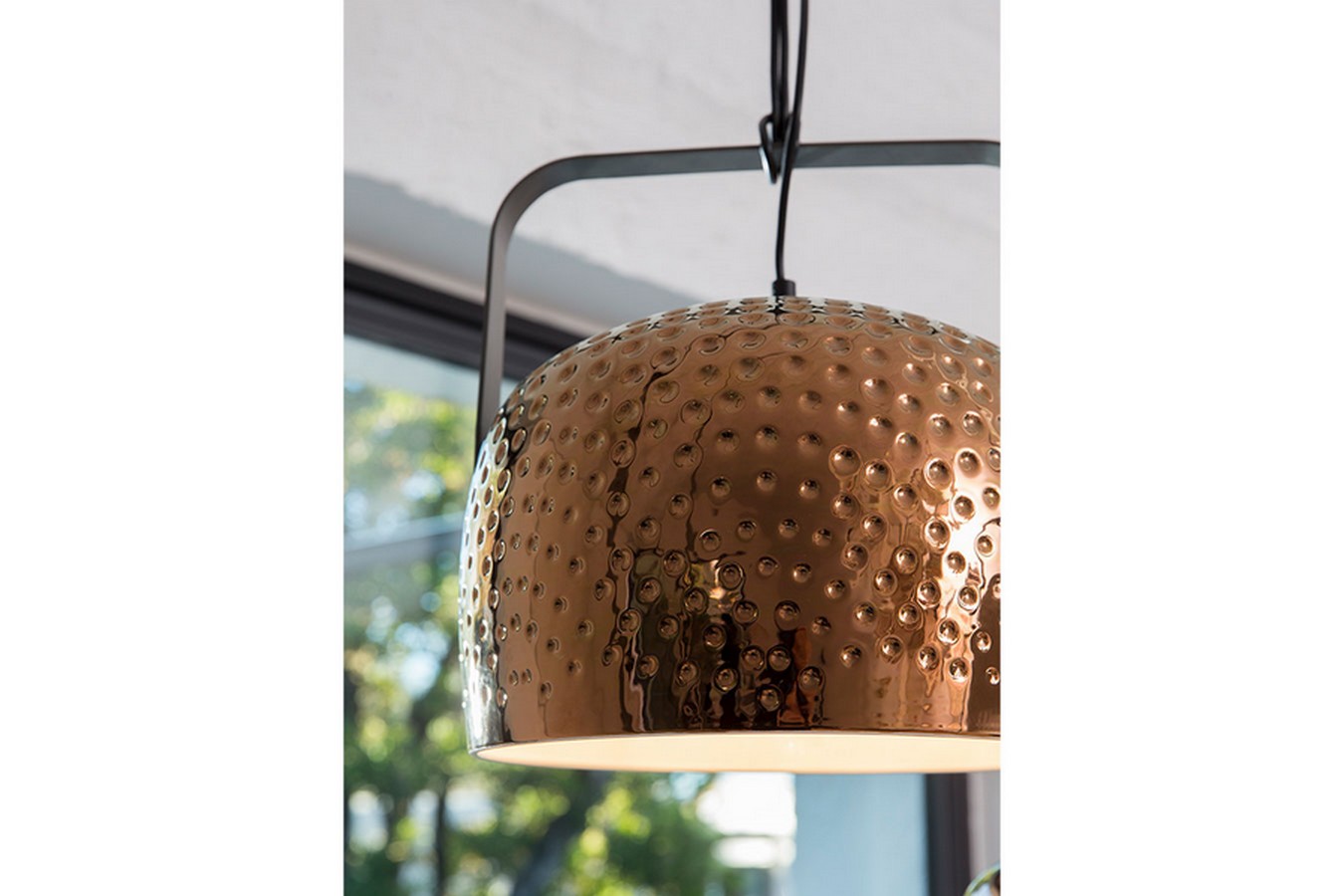 Pendelleuchte Bag bronze groß