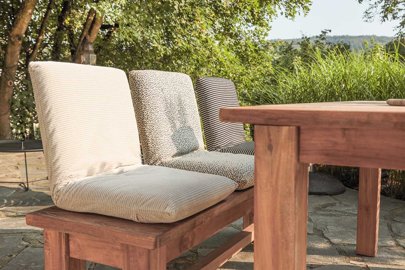 Gartentisch Arles Teak massiv 200