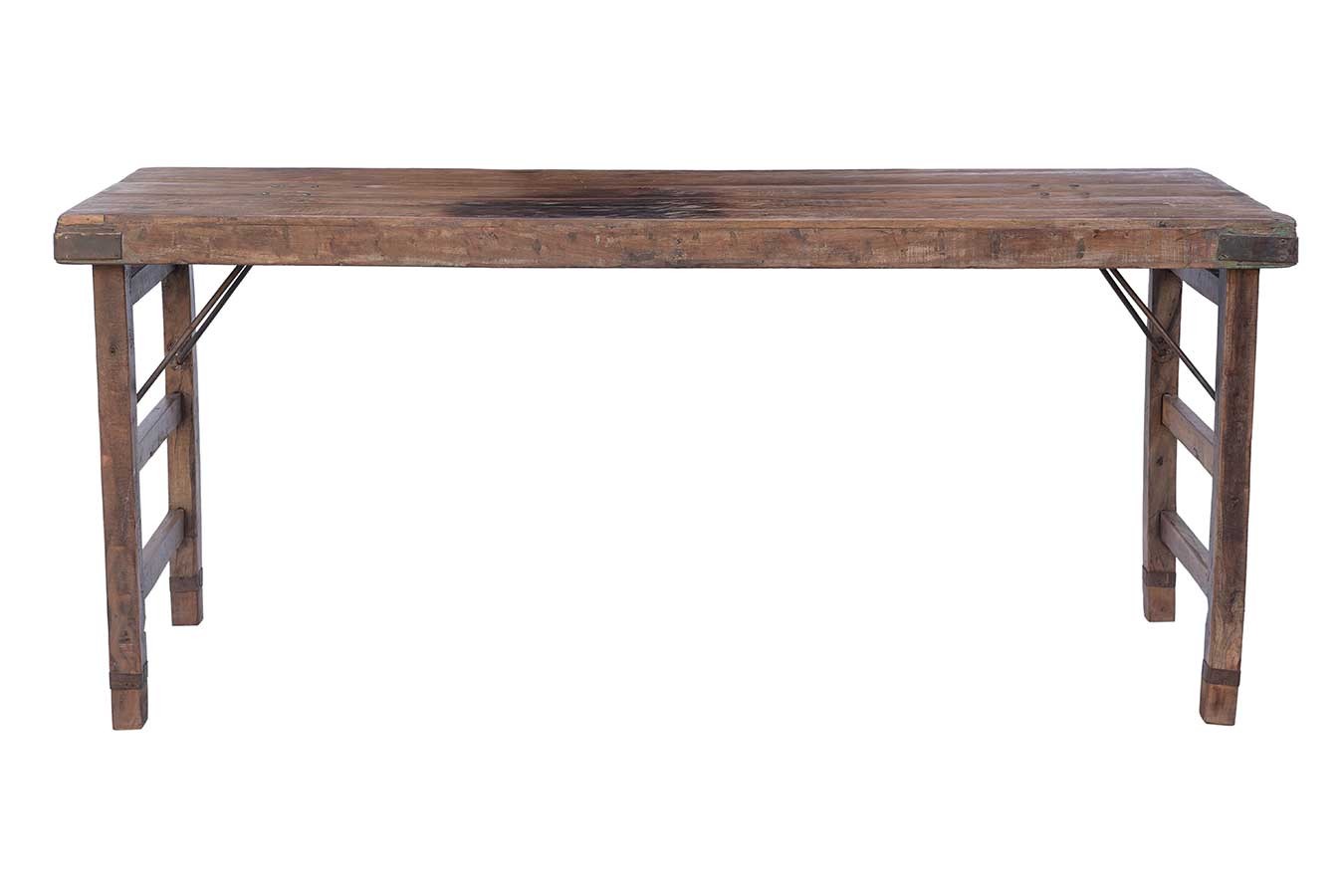 Holztisch Vintage klappbar 150