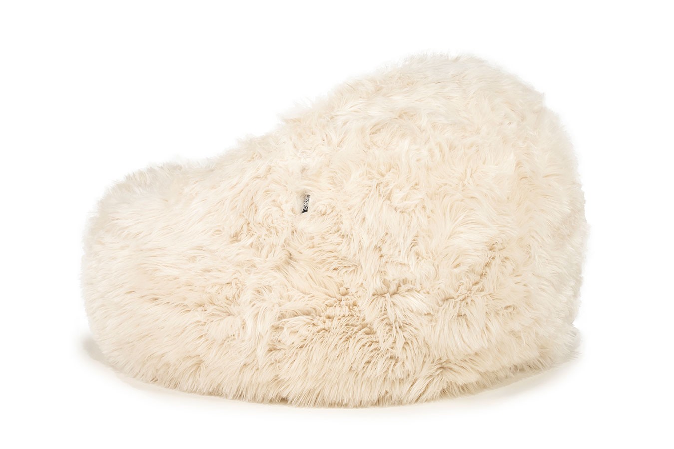 Sitzsack Snuzzle Kunstfell weiss
