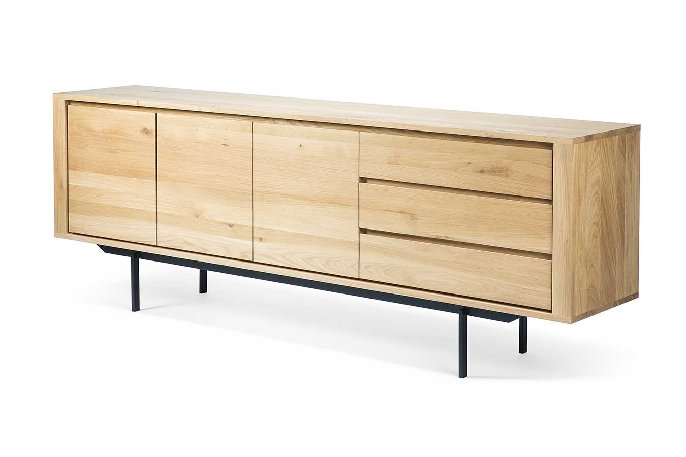 Sideboard Oak Shadow Eiche massiv B 224 cm