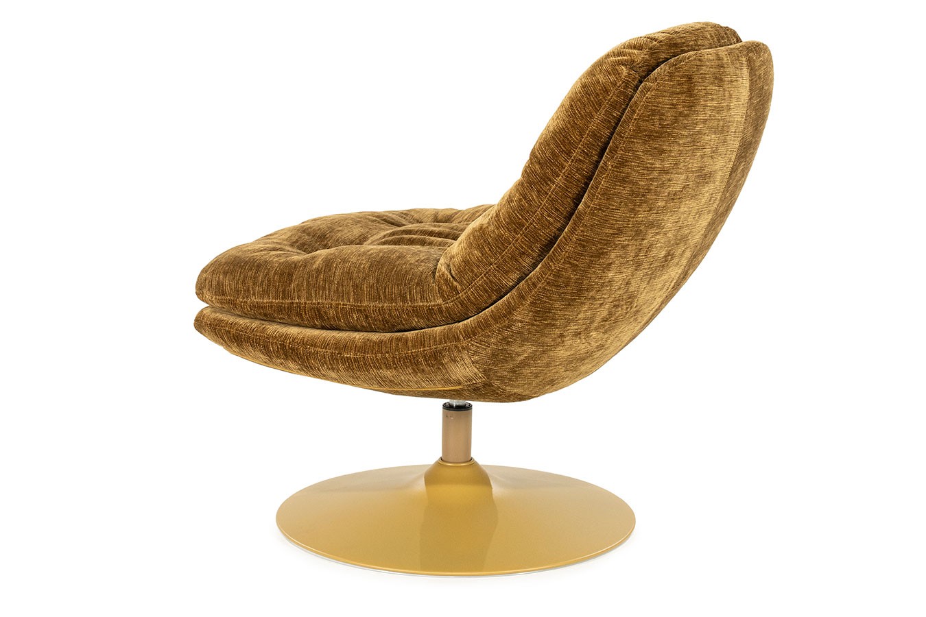 Drehsessel Tomba Velvet senf